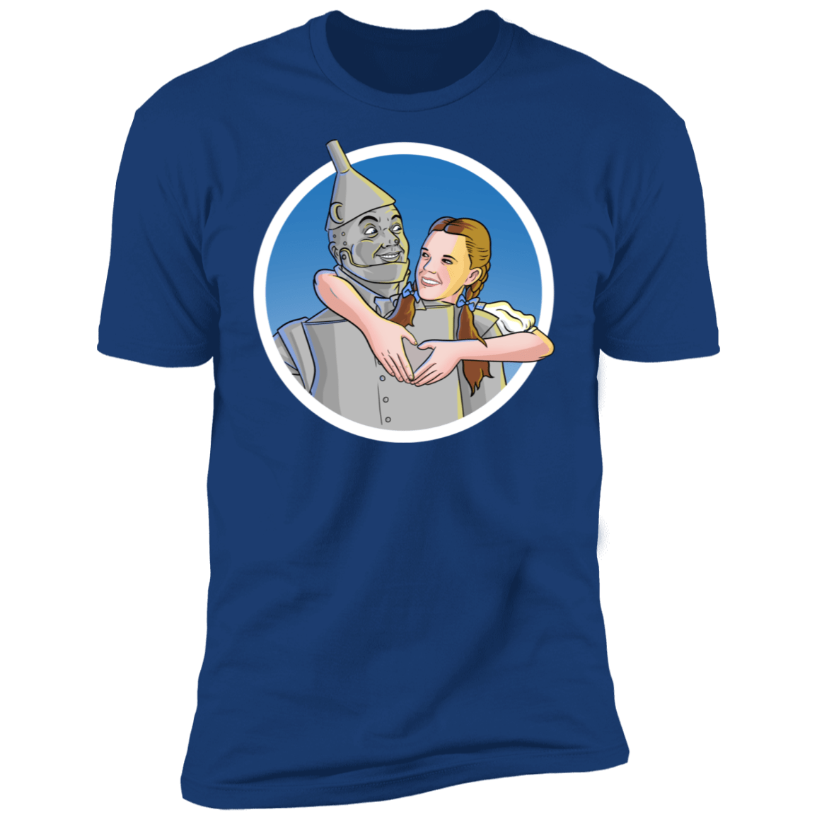 T-Shirts Royal / S He Has A Heart Men's Premium T-Shirt