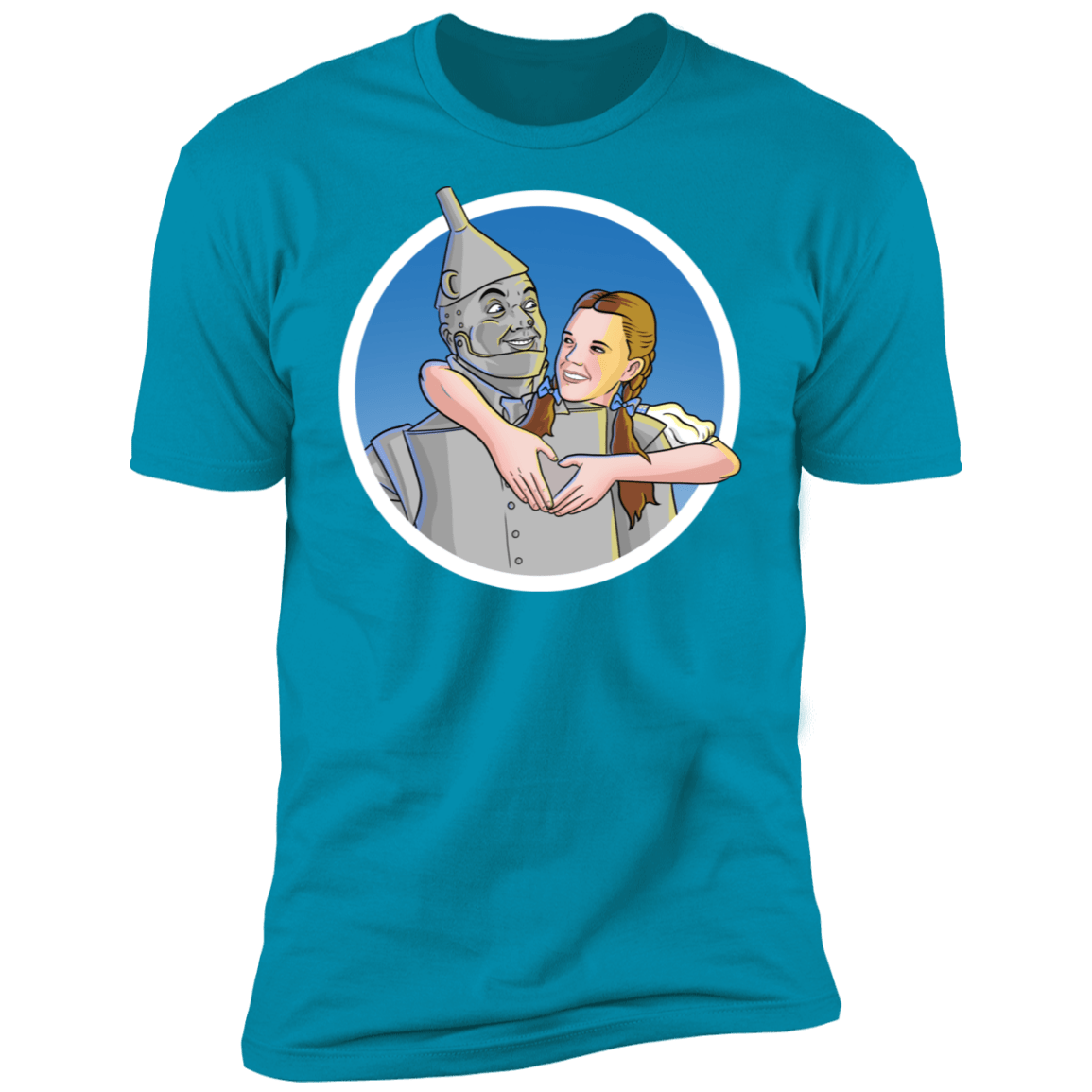 T-Shirts Turquoise / S He Has A Heart Men's Premium T-Shirt