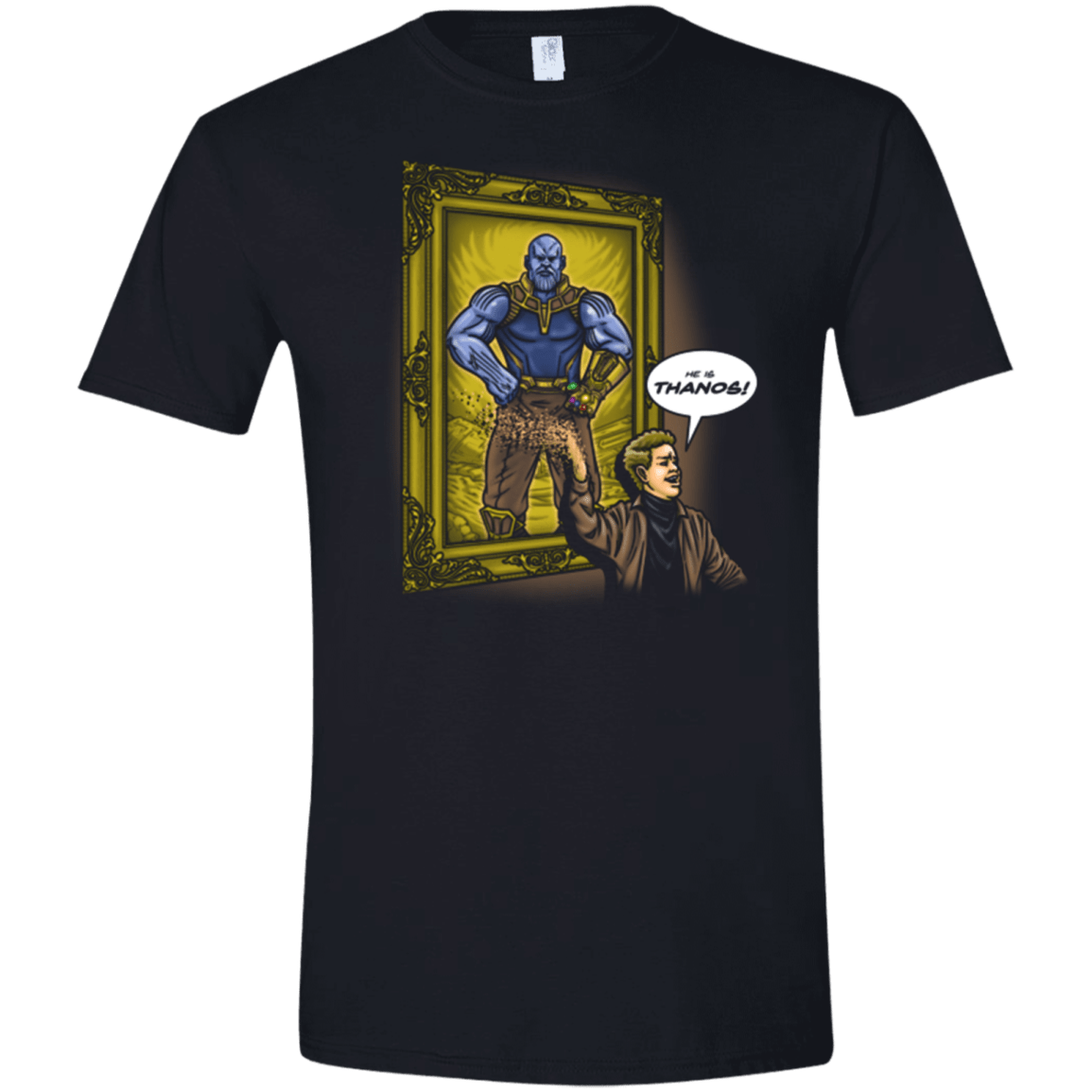 He is Thanos Men's Semi-Fitted Softstyle
