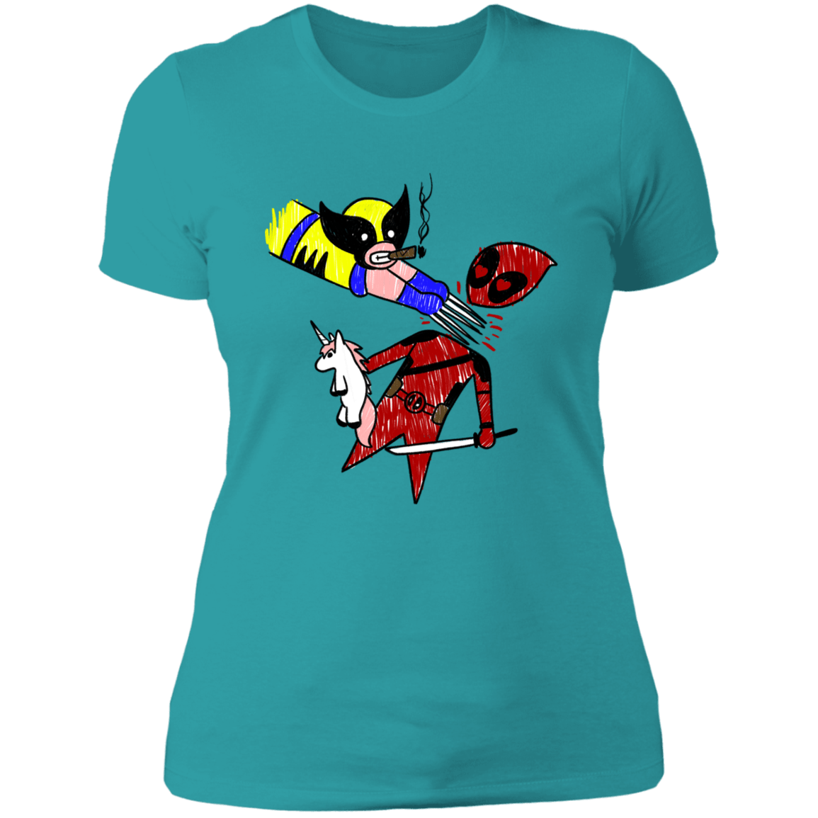 T-Shirts Tahiti Blue / S He Loves Me Women's Premium T-Shirt