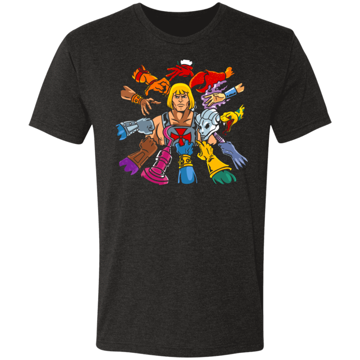 T-Shirts Vintage Black / S He Wick Men's Triblend T-Shirt