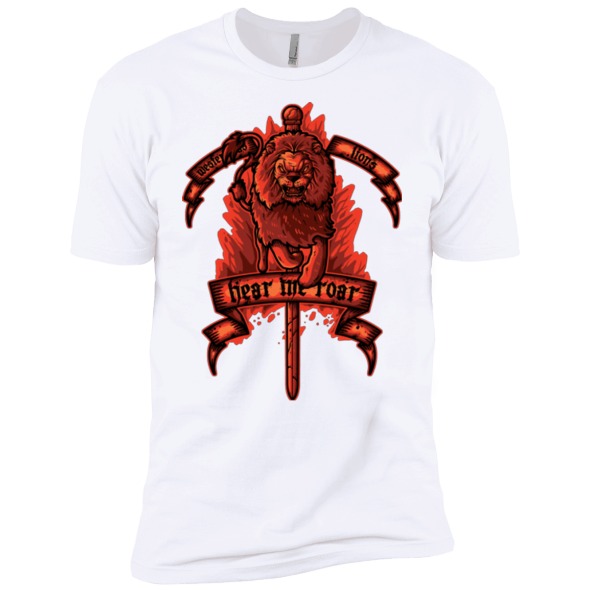 T-Shirts White / YXS HEAR ME ROAR Boys Premium T-Shirt