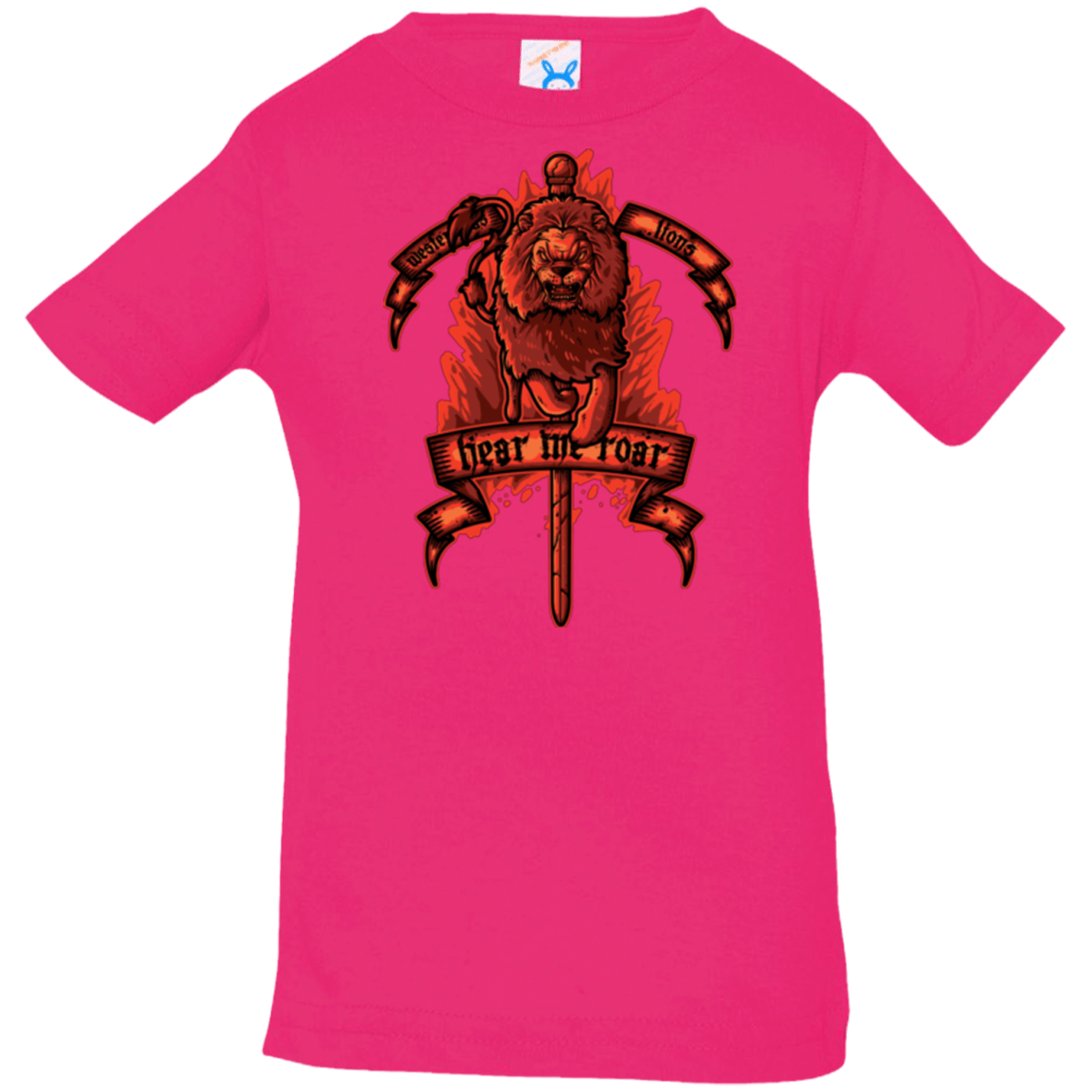 T-Shirts Hot Pink / 6 Months HEAR ME ROAR Infant PremiumT-Shirt