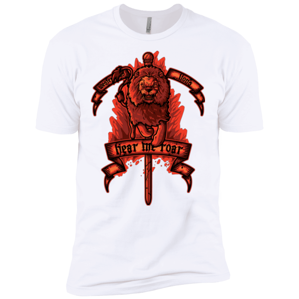 T-Shirts White / X-Small HEAR ME ROAR Men's Premium T-Shirt