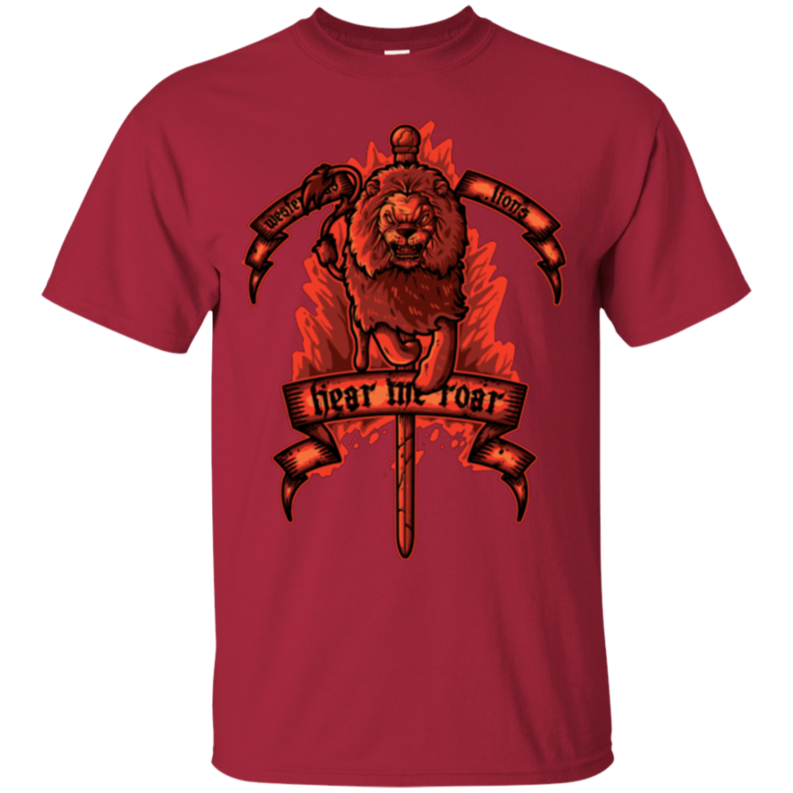 T-Shirts Cardinal / Small HEAR ME ROAR T-Shirt