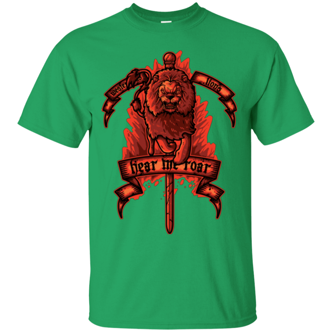 T-Shirts Irish Green / Small HEAR ME ROAR T-Shirt