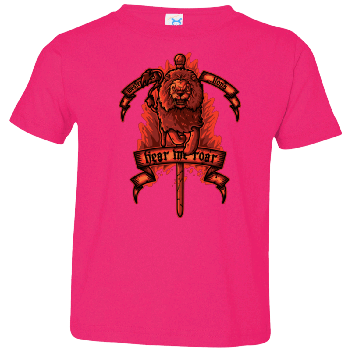 T-Shirts Hot Pink / 2T HEAR ME ROAR Toddler Premium T-Shirt