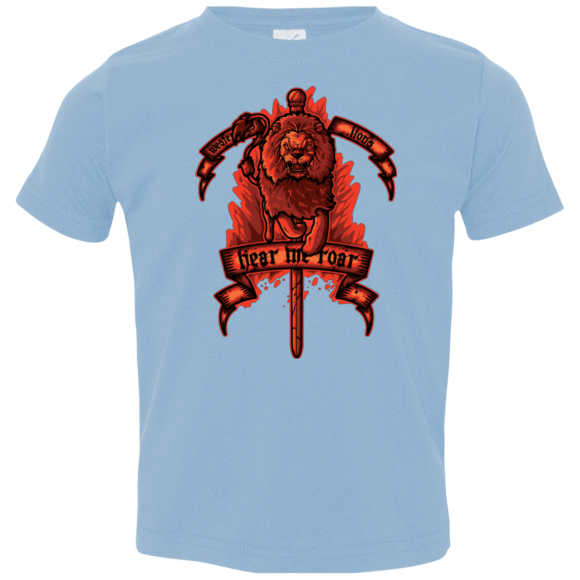 T-Shirts Light Blue / 2T HEAR ME ROAR Toddler Premium T-Shirt
