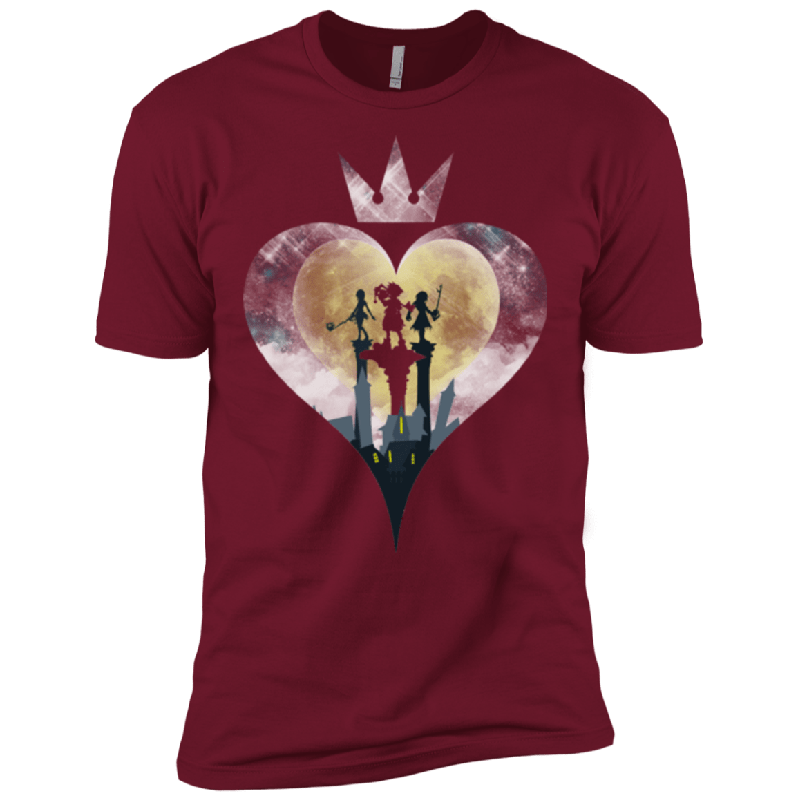 T-Shirts Cardinal / X-Small Heart Kingdom Men's Premium T-Shirt