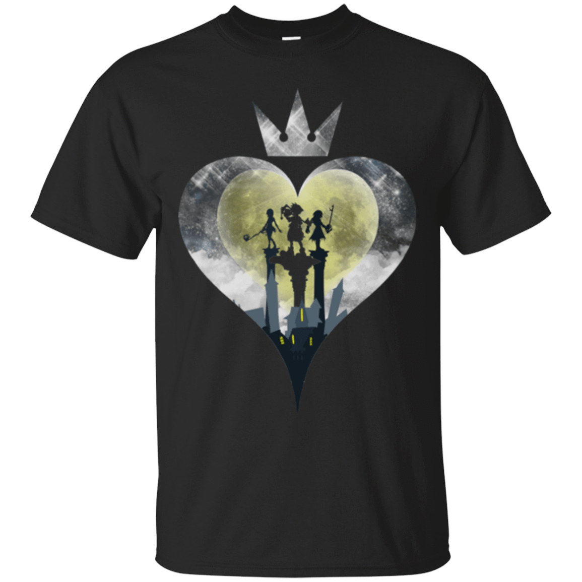 T-Shirts Black / Small Heart Kingdom T-Shirt