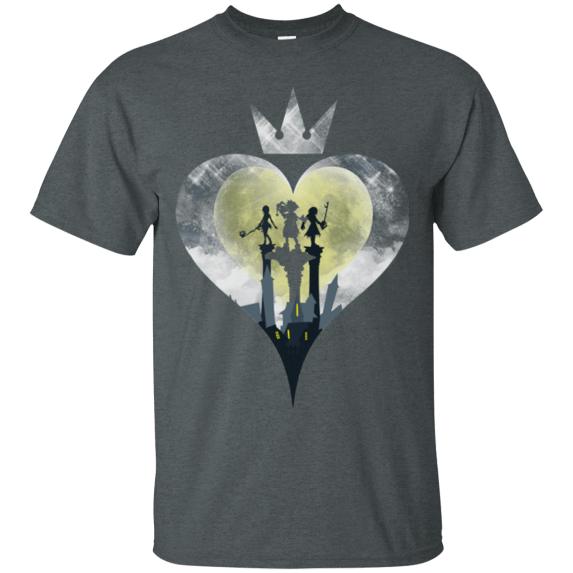 T-Shirts Dark Heather / Small Heart Kingdom T-Shirt