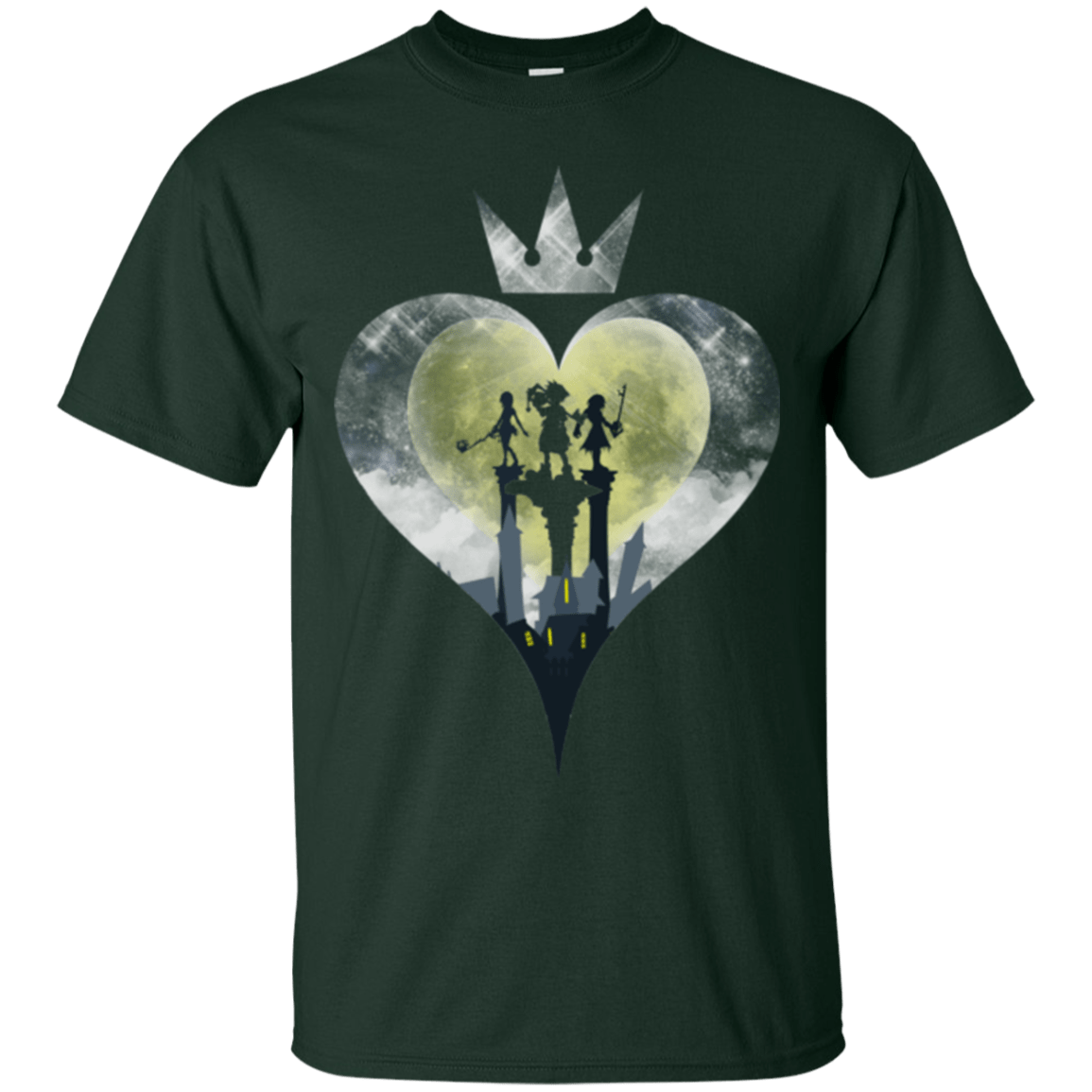 T-Shirts Forest Green / Small Heart Kingdom T-Shirt
