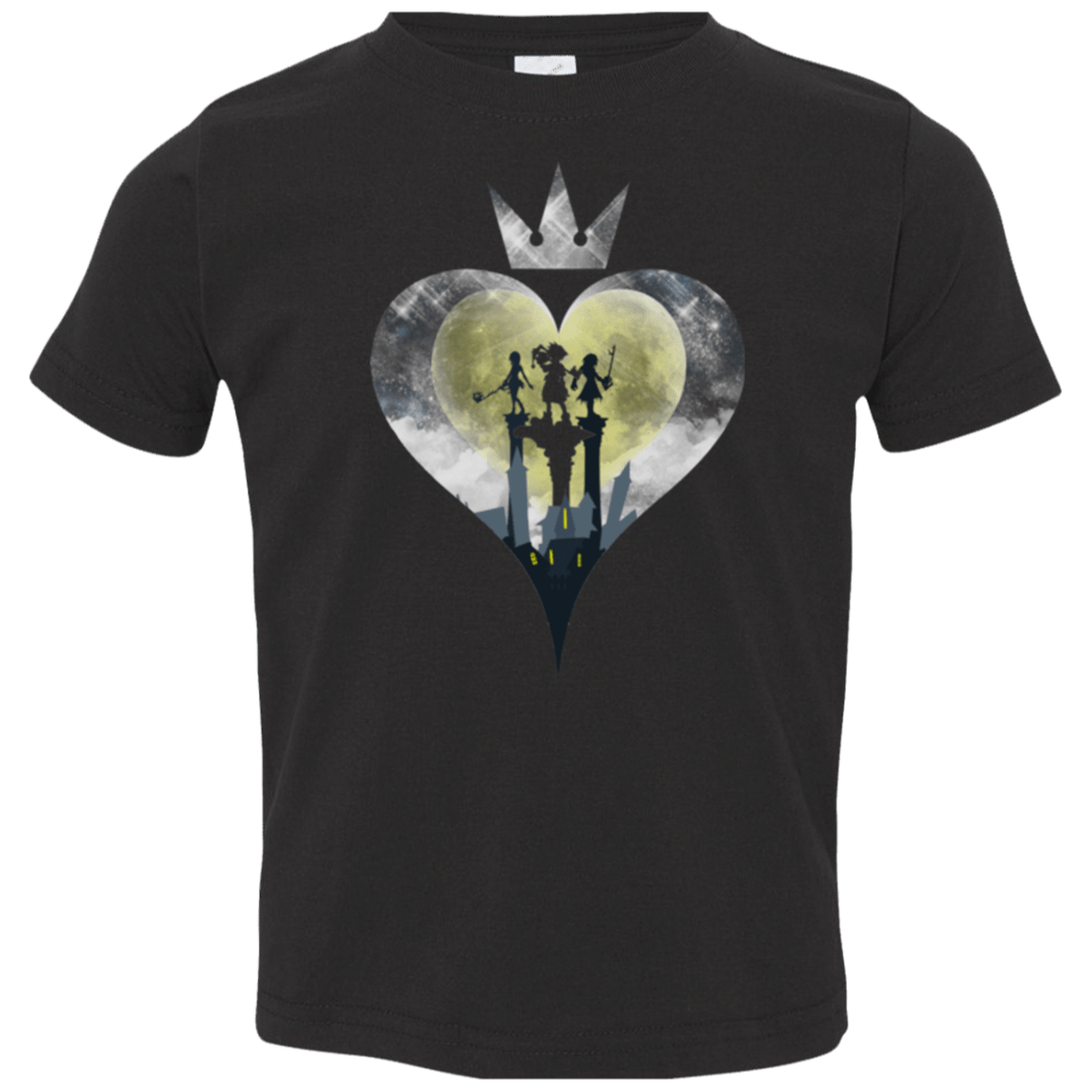 T-Shirts Black / 2T Heart Kingdom Toddler Premium T-Shirt