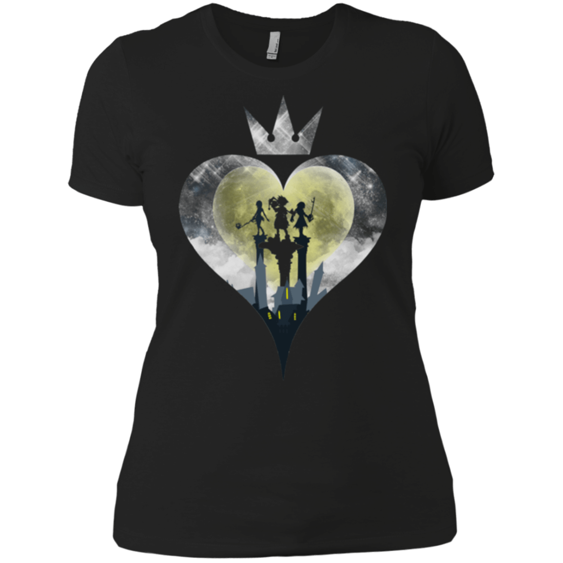 T-Shirts Black / X-Small Heart Kingdom Women's Premium T-Shirt