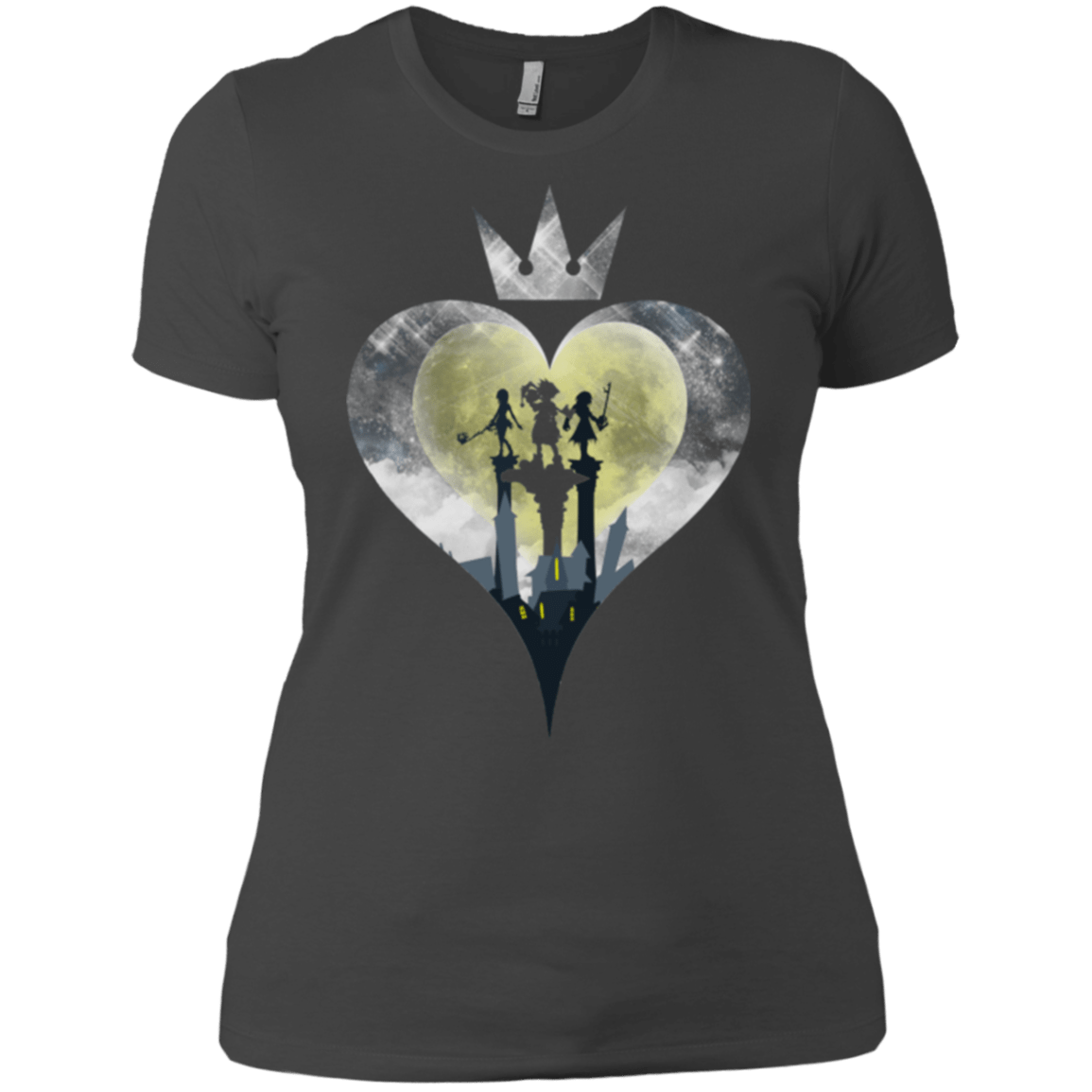 T-Shirts Heavy Metal / X-Small Heart Kingdom Women's Premium T-Shirt