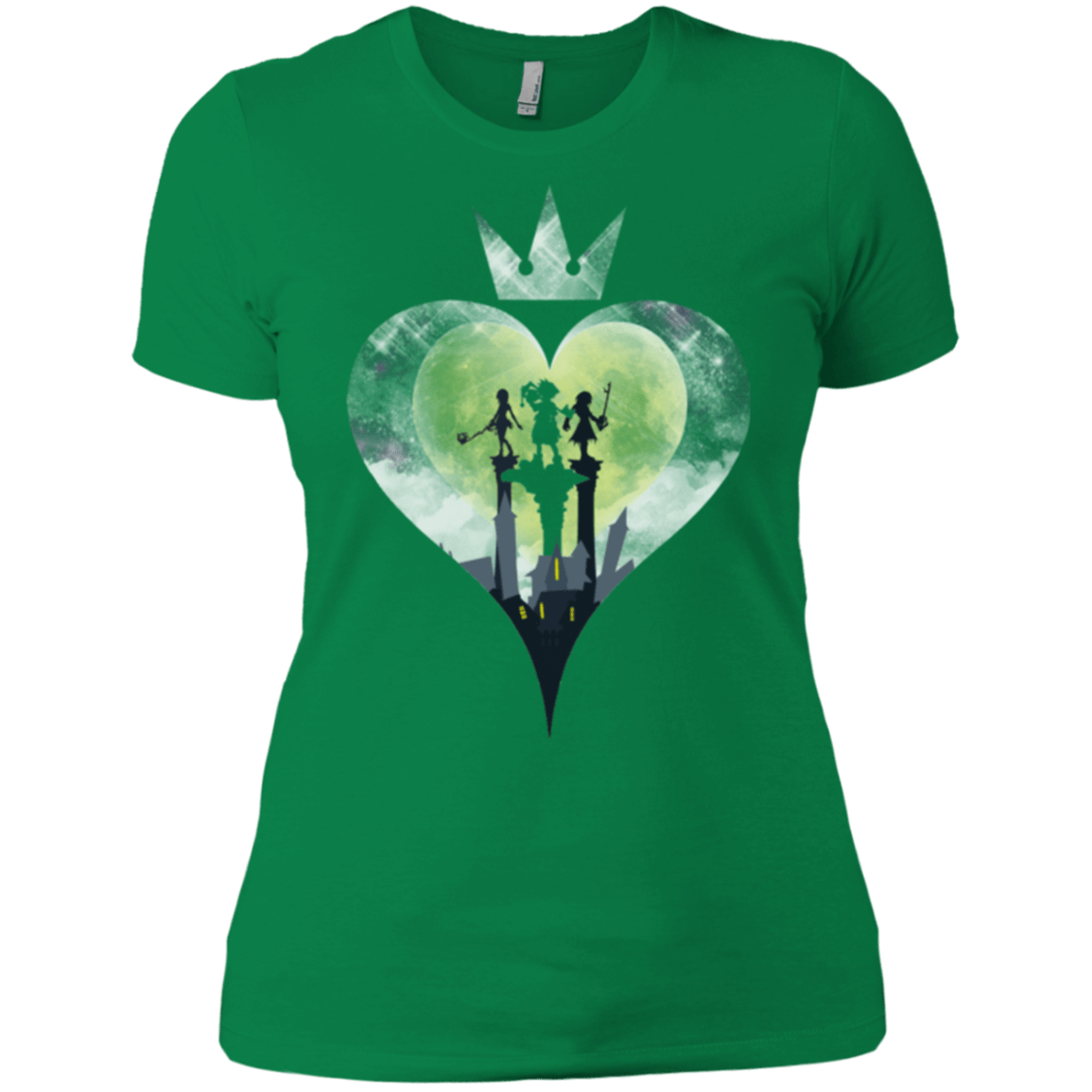 T-Shirts Kelly Green / X-Small Heart Kingdom Women's Premium T-Shirt