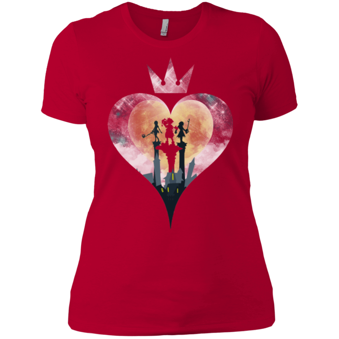 T-Shirts Red / X-Small Heart Kingdom Women's Premium T-Shirt