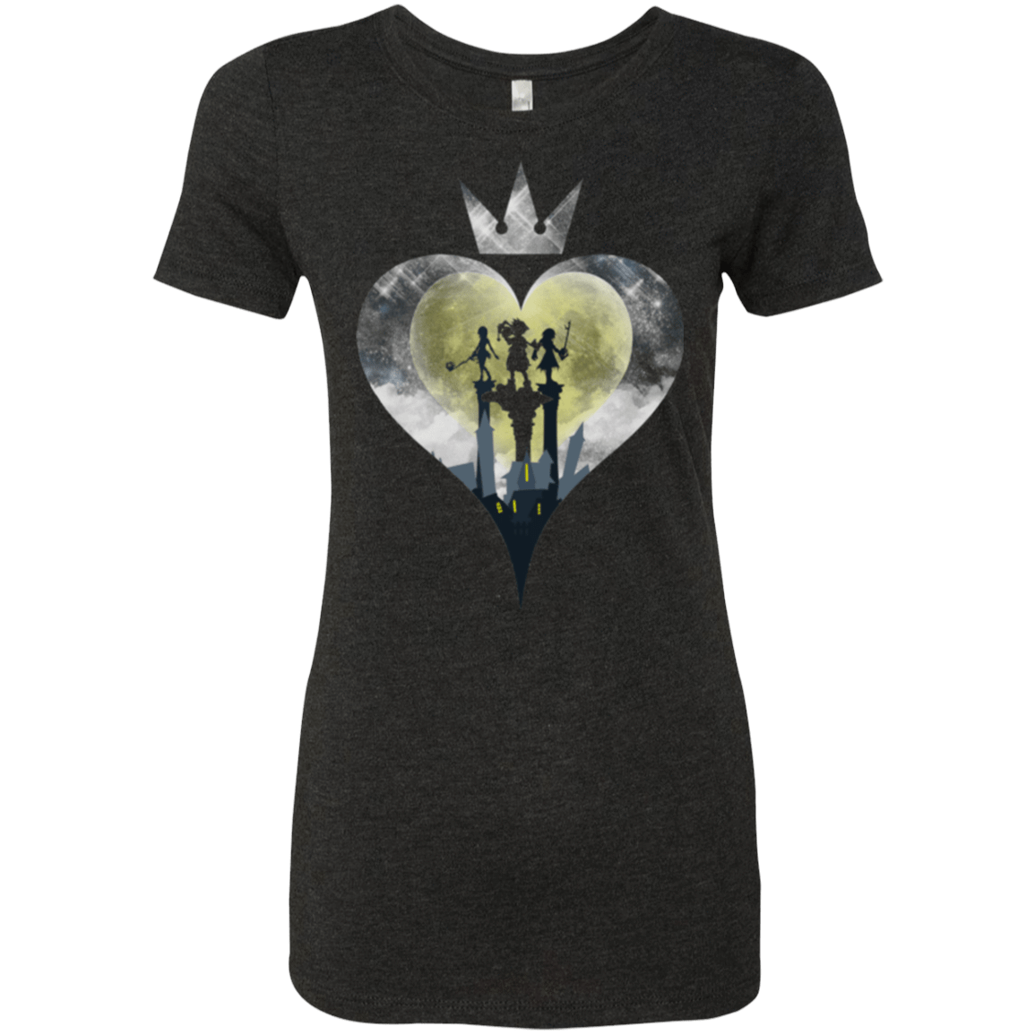 T-Shirts Vintage Black / Small Heart Kingdom Women's Triblend T-Shirt