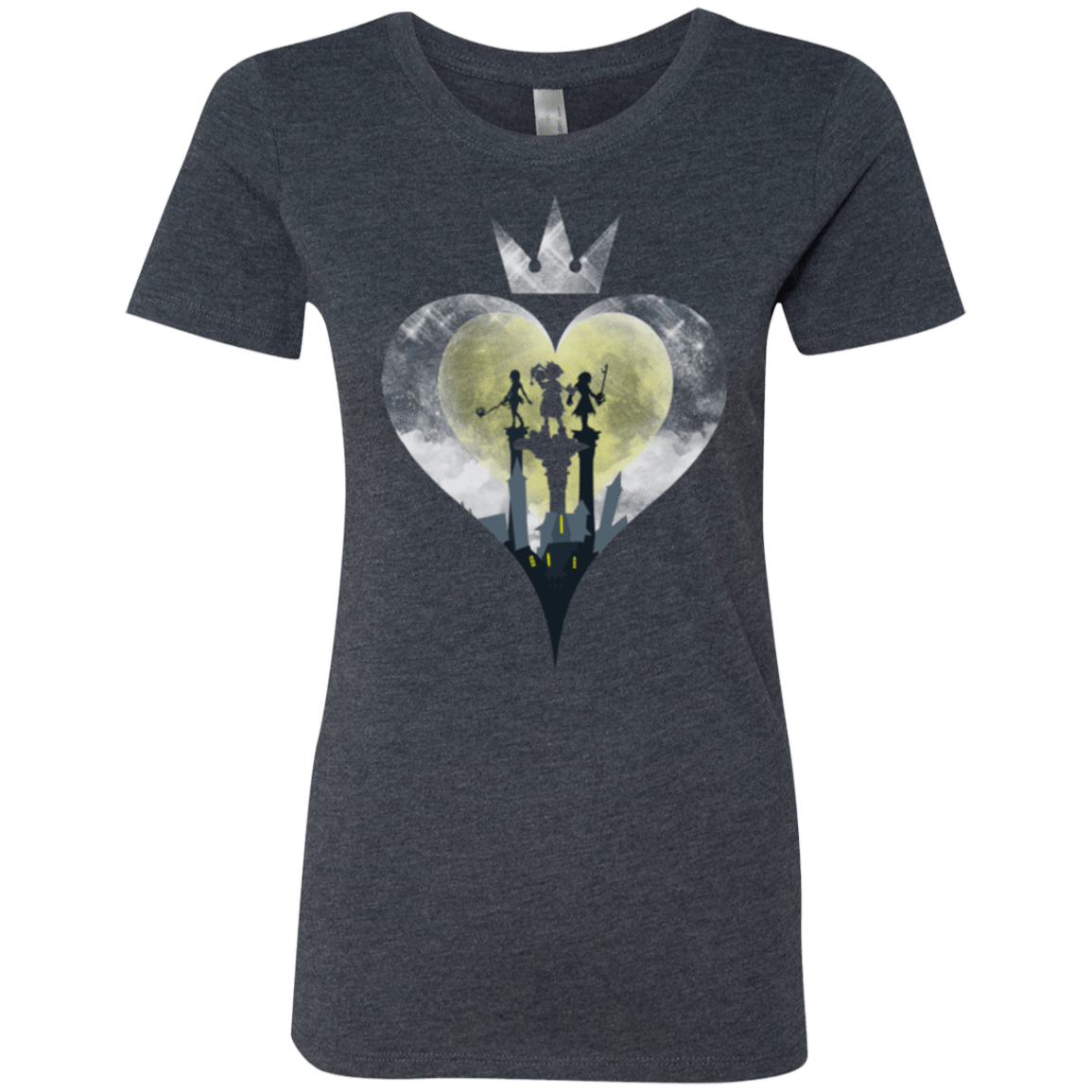 T-Shirts Vintage Navy / Small Heart Kingdom Women's Triblend T-Shirt