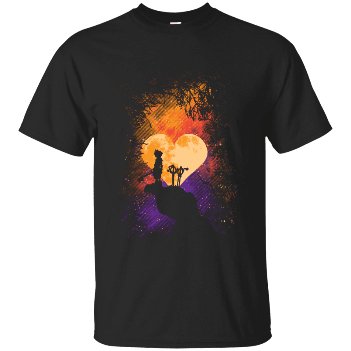 T-Shirts Black / S Heart Of Gold T-Shirt