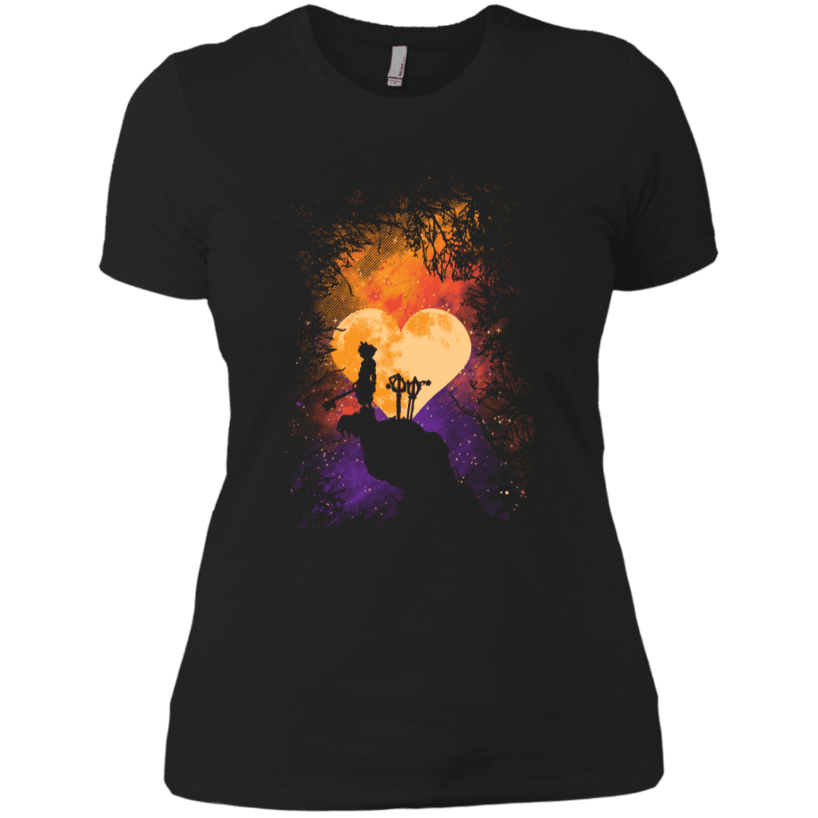 T-Shirts Black / X-Small Heart Of Gold Women's Premium T-Shirt
