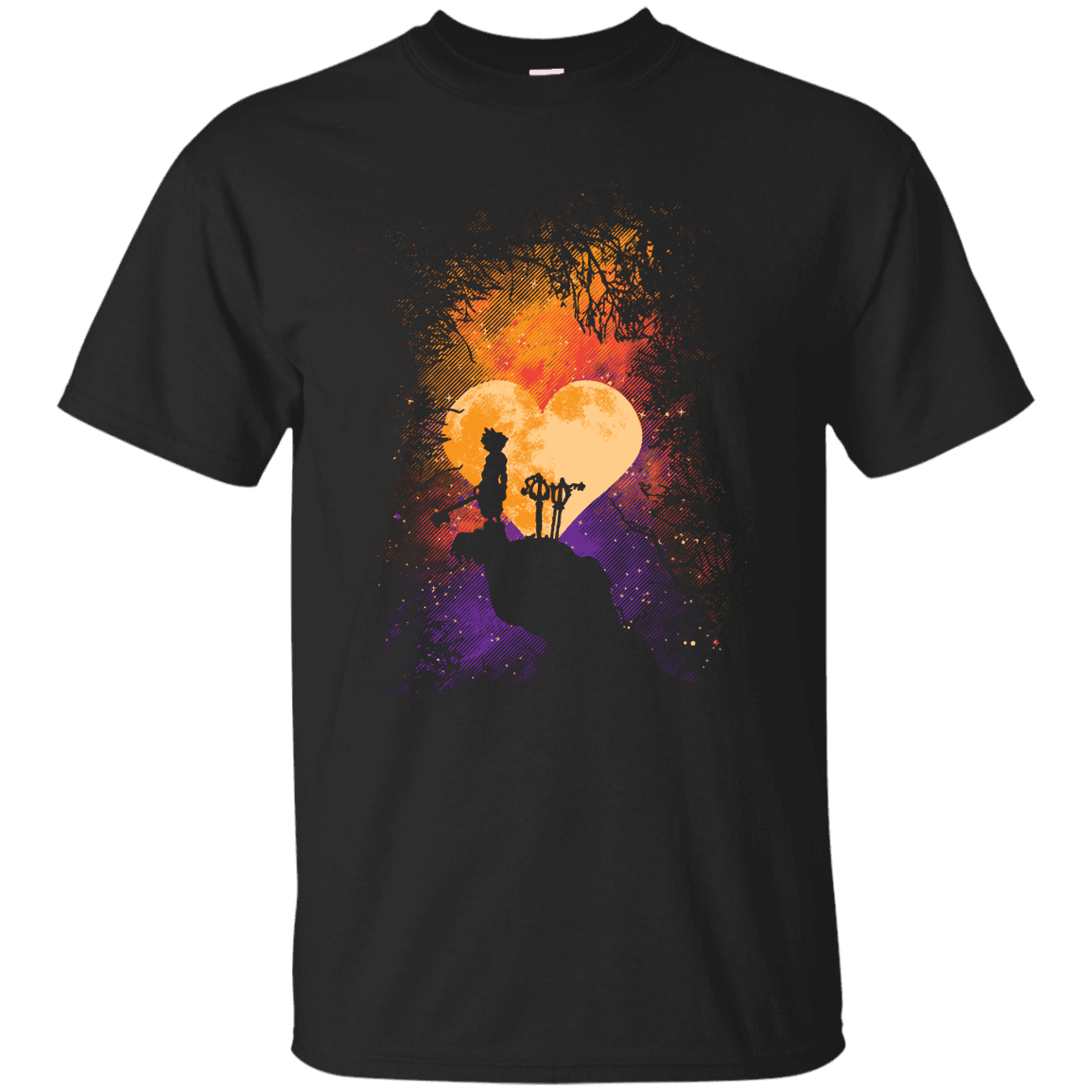 T-Shirts Black / YXS Heart Of Gold Youth T-Shirt