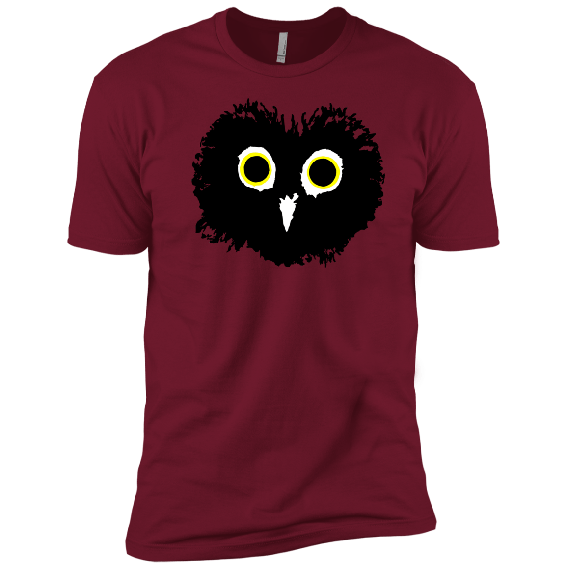 T-Shirts Cardinal / X-Small Heart Owls Men's Premium T-Shirt