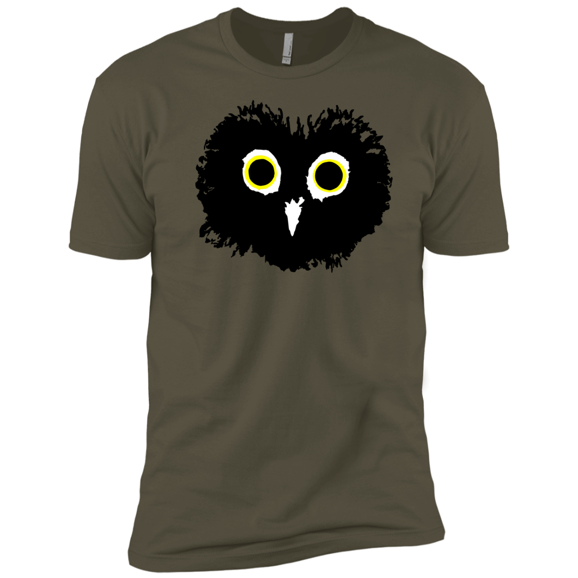 T-Shirts Military Green / X-Small Heart Owls Men's Premium T-Shirt