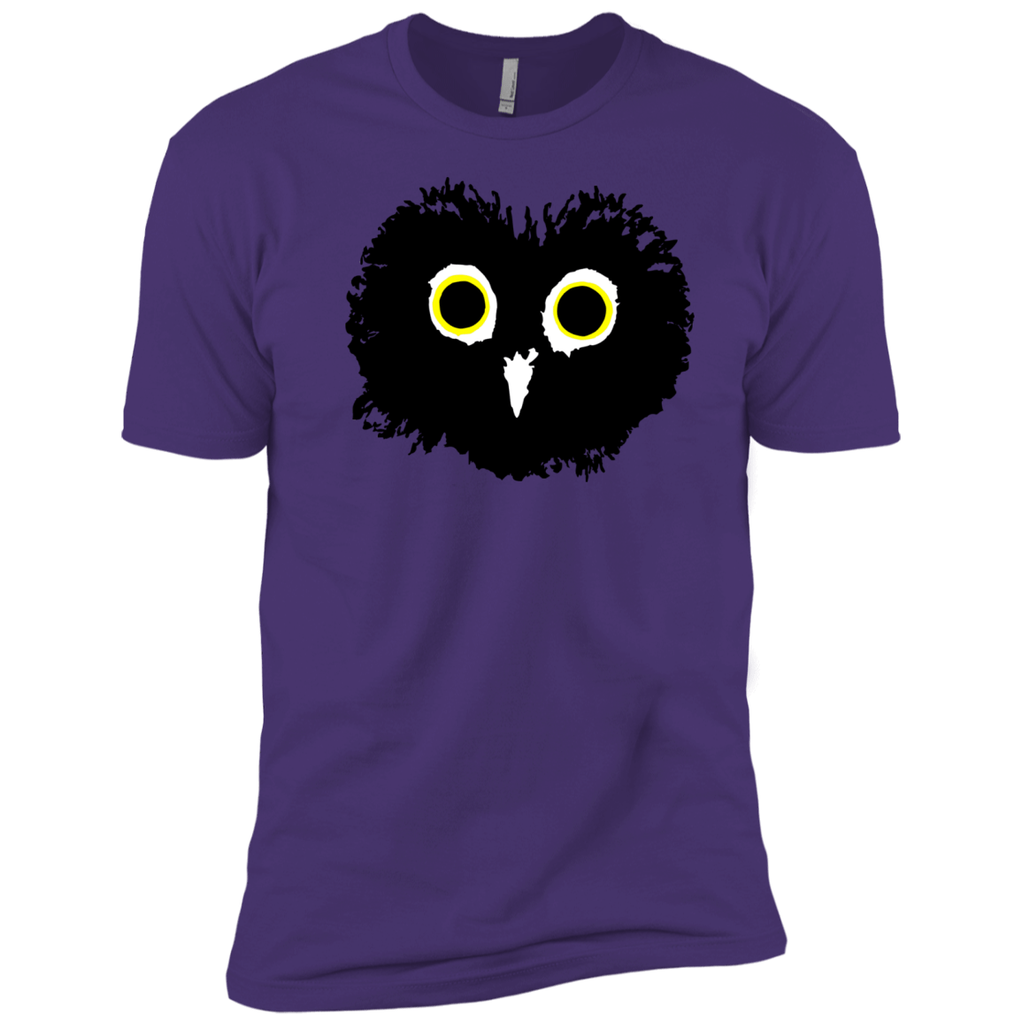 T-Shirts Purple Rush/ / X-Small Heart Owls Men's Premium T-Shirt