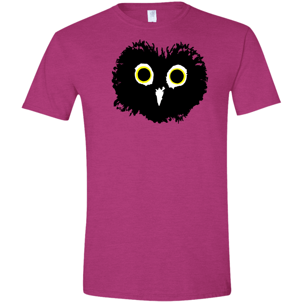 T-Shirts Antique Heliconia / S Heart Owls Men's Semi-Fitted Softstyle