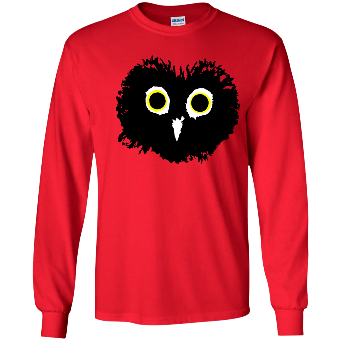 T-Shirts Red / YS Heart Owls Youth Long Sleeve T-Shirt