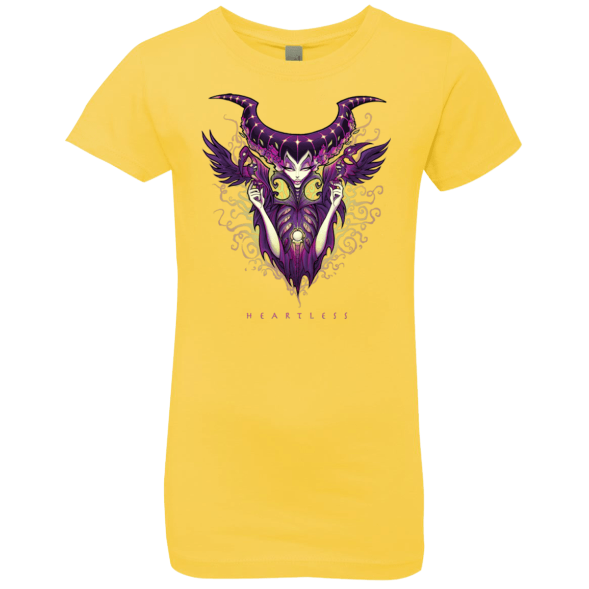 T-Shirts Vibrant Yellow / YXS Heartless Girls Premium T-Shirt