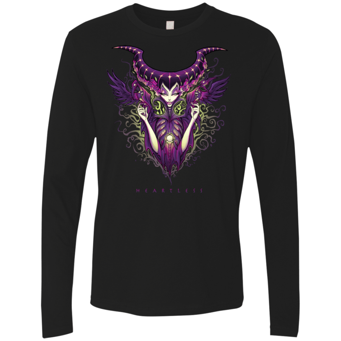 T-Shirts Black / Small Heartless Men's Premium Long Sleeve