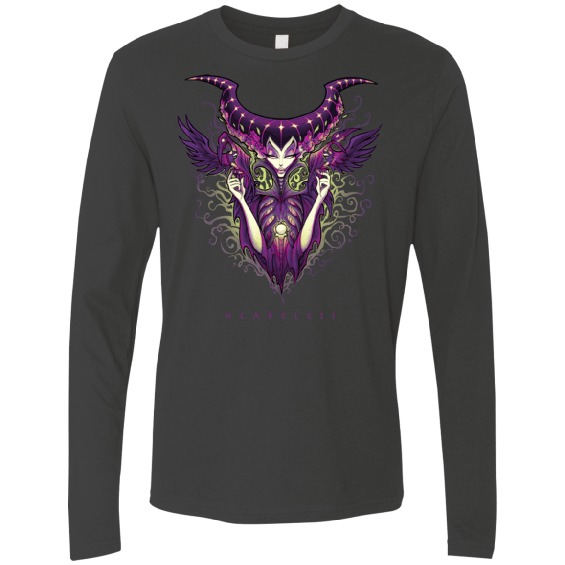 T-Shirts Heavy Metal / Small Heartless Men's Premium Long Sleeve