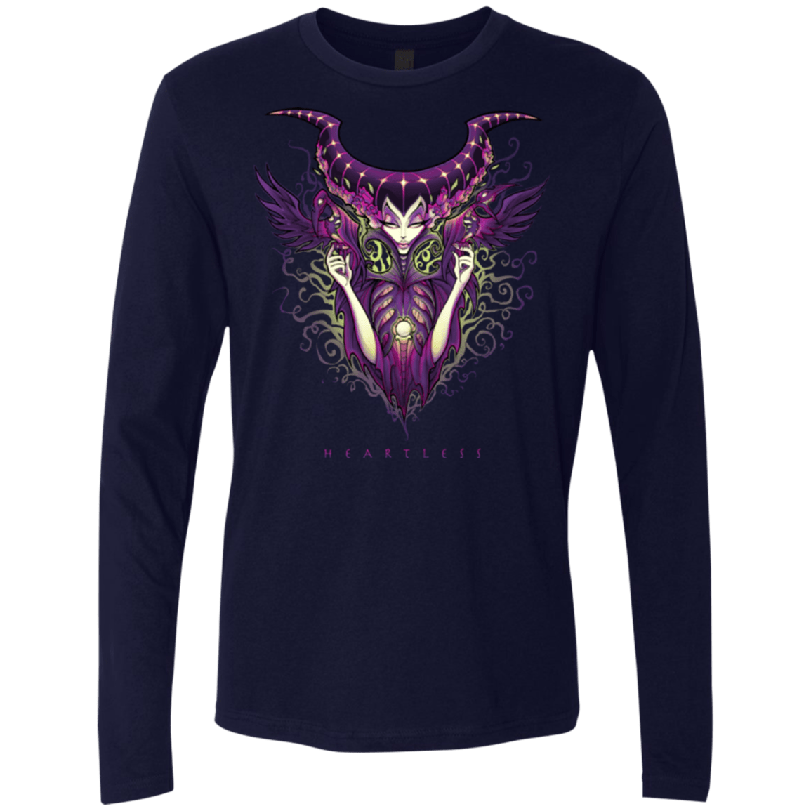 T-Shirts Midnight Navy / Small Heartless Men's Premium Long Sleeve