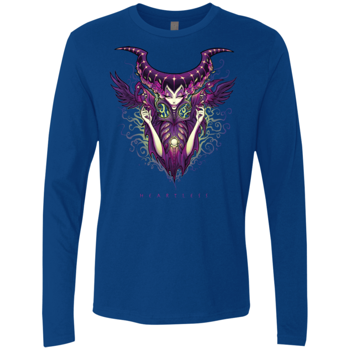 T-Shirts Royal / Small Heartless Men's Premium Long Sleeve