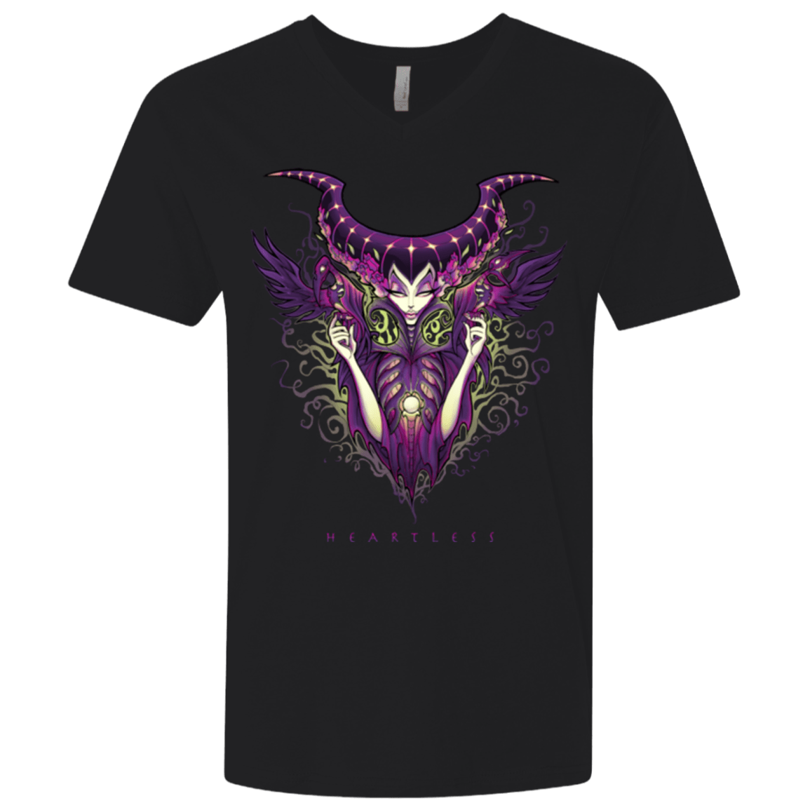 T-Shirts Black / X-Small Heartless Men's Premium V-Neck