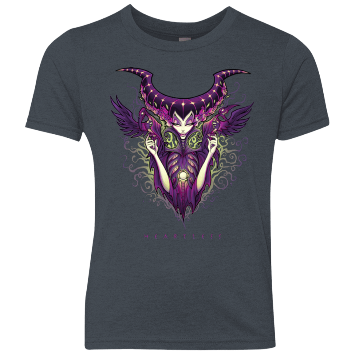 T-Shirts Vintage Navy / YXS Heartless Youth Triblend T-Shirt