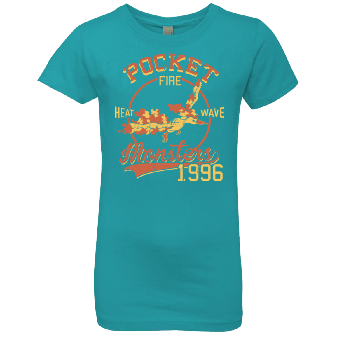 T-Shirts Tahiti Blue / YXS Heat wave Girls Premium T-Shirt