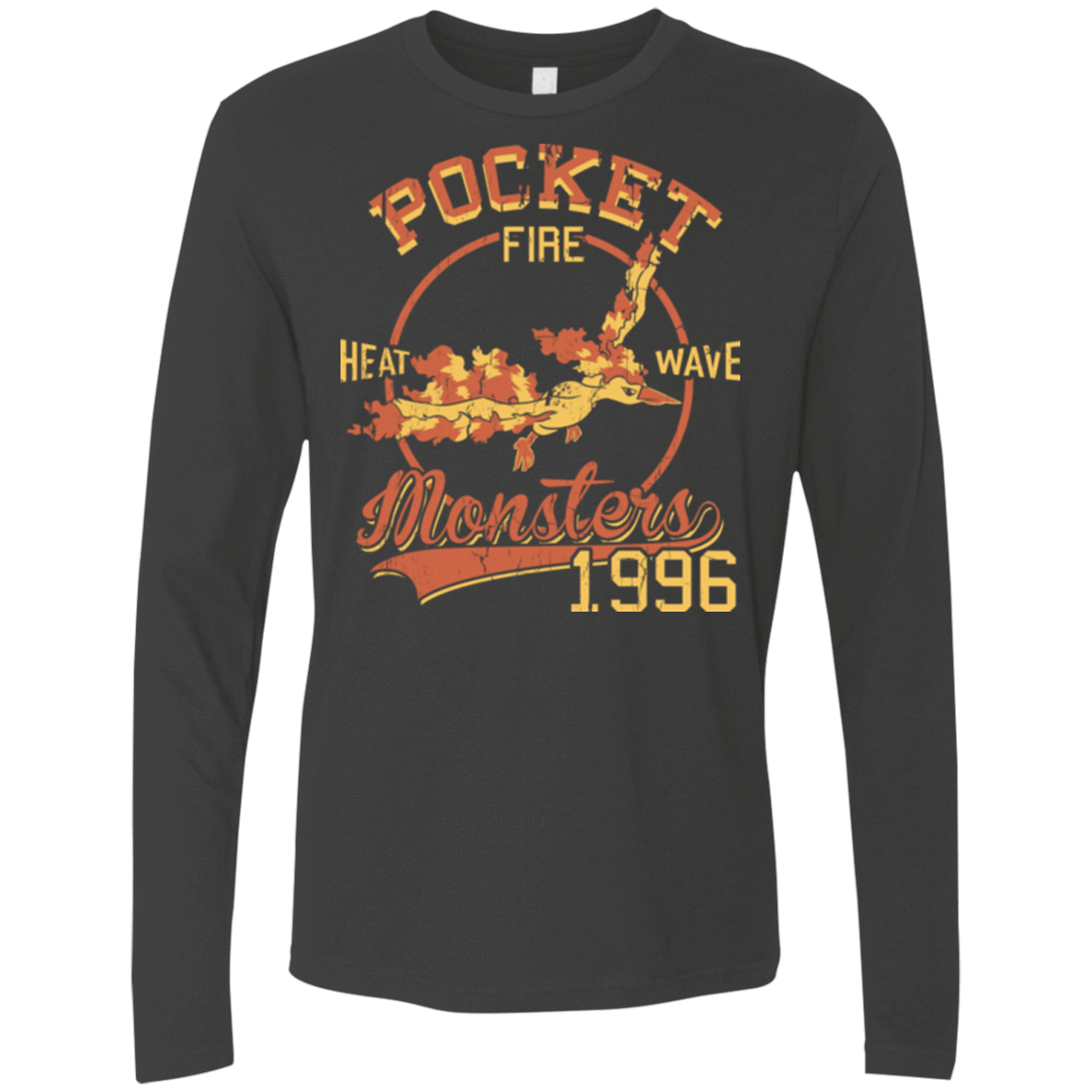T-Shirts Heavy Metal / Small Heat wave Men's Premium Long Sleeve