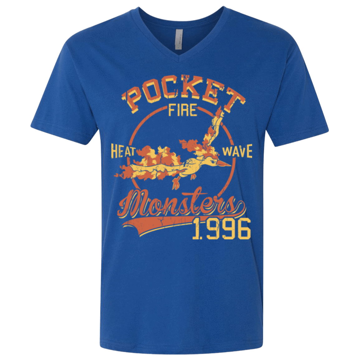 T-Shirts Royal / X-Small Heat wave Men's Premium V-Neck