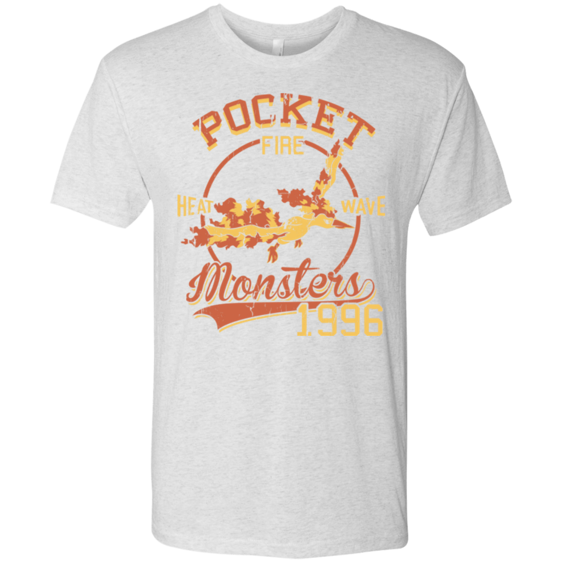 T-Shirts Heather White / Small Heat wave Men's Triblend T-Shirt