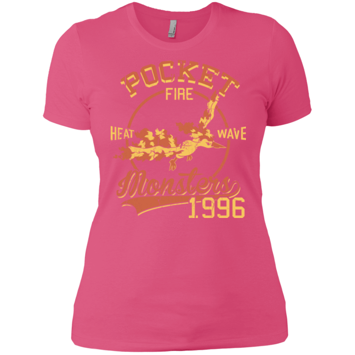 T-Shirts Hot Pink / X-Small Heat wave Women's Premium T-Shirt