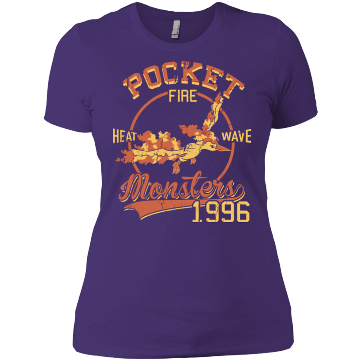 T-Shirts Purple / X-Small Heat wave Women's Premium T-Shirt