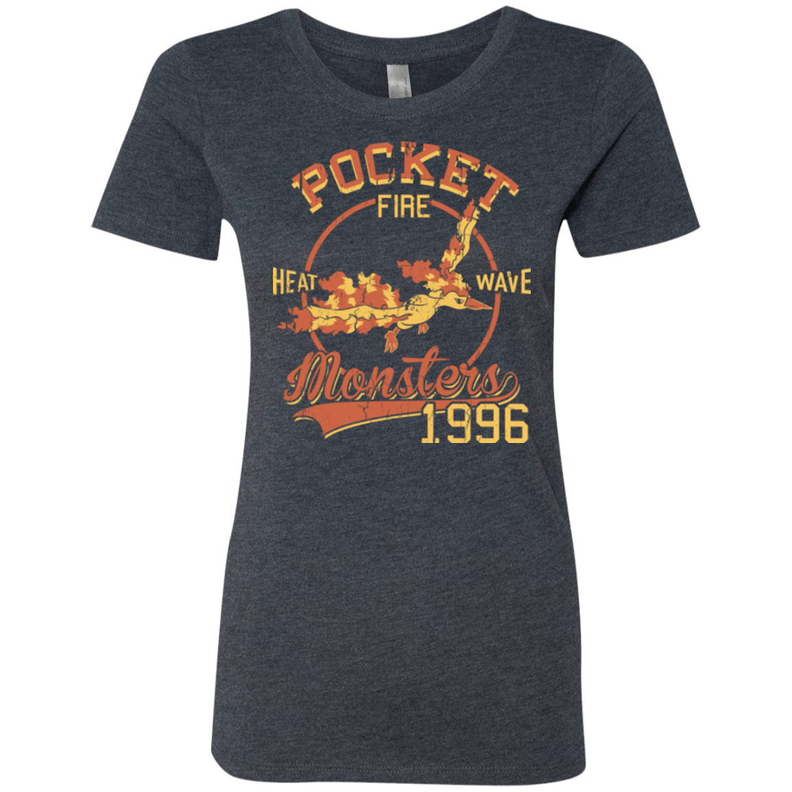 T-Shirts Vintage Navy / Small Heat wave Women's Triblend T-Shirt