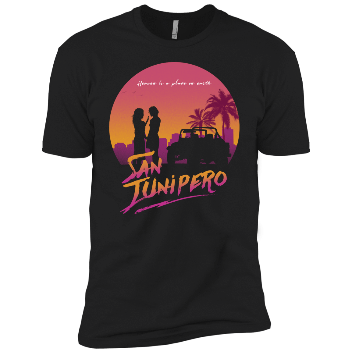 T-Shirts Black / YXS Heaven is a place on Earth Boys Premium T-Shirt