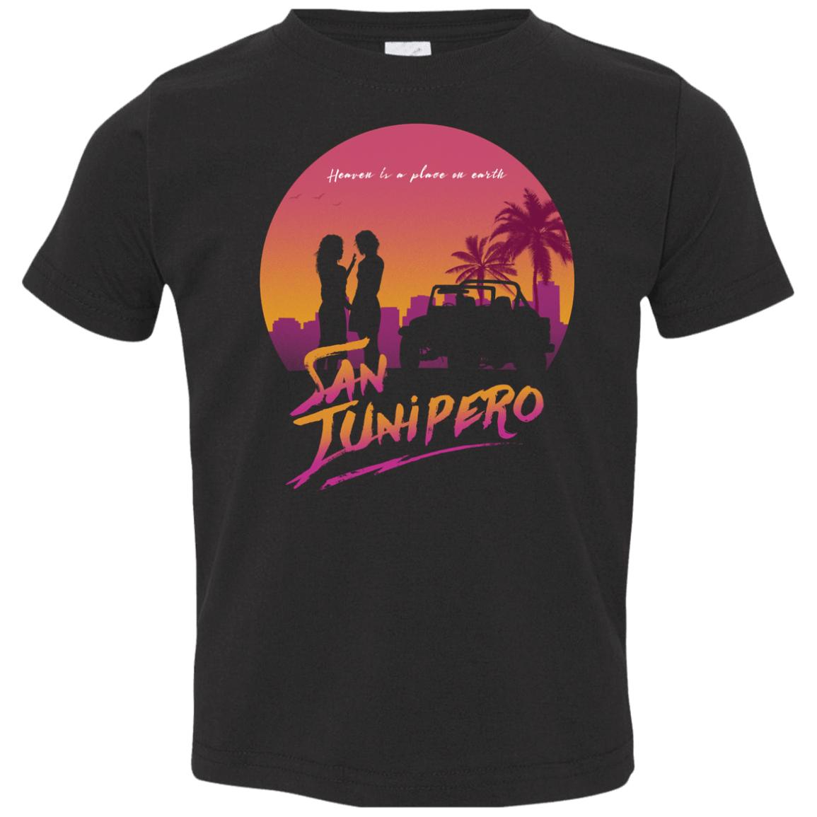 T-Shirts Black / 2T Heaven is a place on Earth Toddler Premium T-Shirt