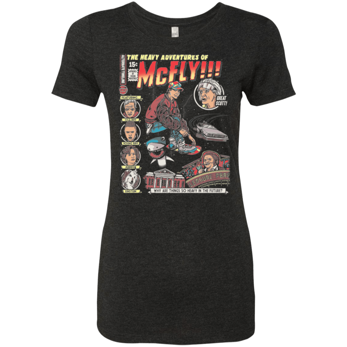 T-Shirts Vintage Black / Small Heavy Adventures Women's Triblend T-Shirt