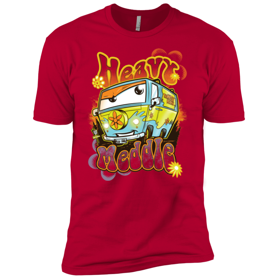 T-Shirts Red / YXS Heavy Meddle Boys Premium T-Shirt