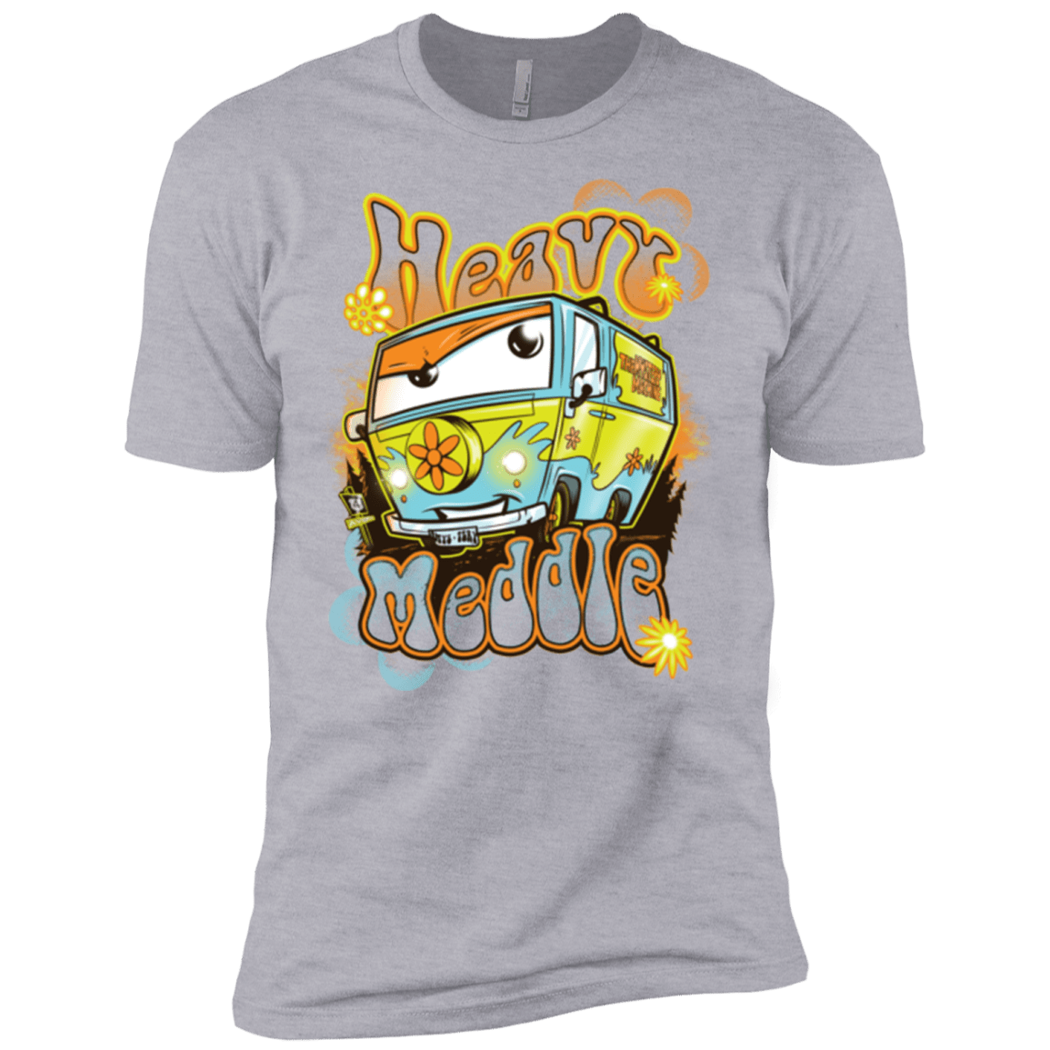 T-Shirts Heather Grey / X-Small Heavy Meddle Men's Premium T-Shirt